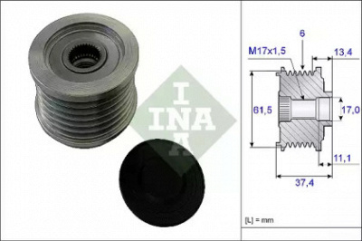 WILMINK GROUP wg1253606 -  Механизм свободного хода генератора
